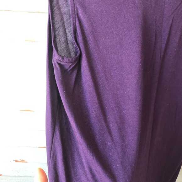 Faux Wrap Sleeveless Blouse Silk luxx tank - Picture 11 of 12